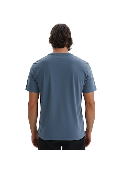 Ar-ma Erkek Regular Fit Pamuk Süprem Basic Bisiklet Yaka Tişört Y31344408002 Mavi M