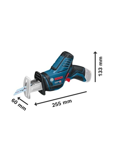 Gsa 12v-lı Akülü Panter Testere 12 Volt, Solo, Ahşapta Kesme Derinliği: 65 Mm, 3.000 Strok/dk, Karton Kutuda