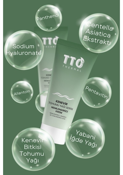 Tto Thermal Kenevir Bitkisi Tohumu Yağı Yüz Kremi 50 ML