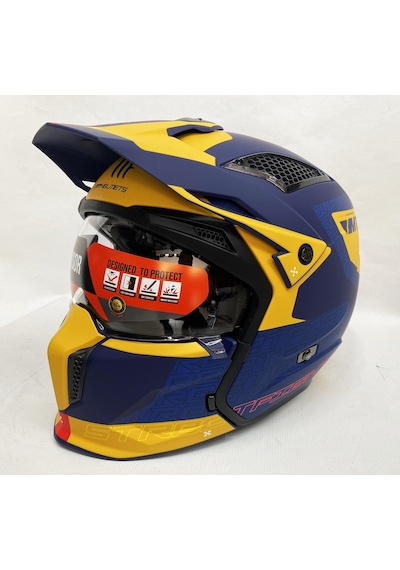 Şefaf ve Siyah Cam + Mt Streetfighter Sv Totem C3 Modüler Motosiklet Kask