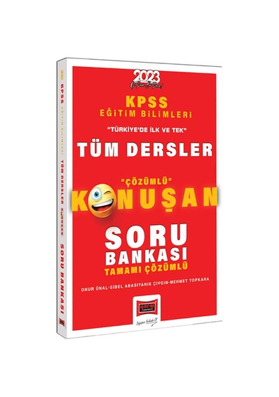 2023 KPSS Eğitim Bilimleri Tüm Dersler Tamamı Çözümlü Konuşan Soru Bankası- Yargı Yayınları