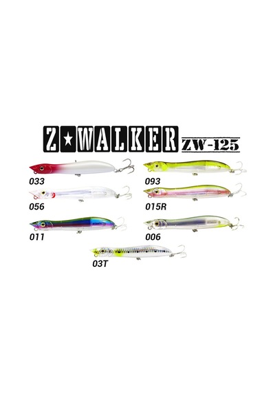 Fujin Z-Walker 125mm 18gr Su Üstü Maket Balık