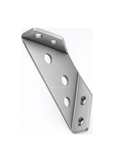 Köşe Bağlantı Aparatı 62x23x18 Mm 1 Mm Kalınlık Montaj Plakası Ahşap Raf Masa Dolap Bağlantısı Mobilya Monta Diğer