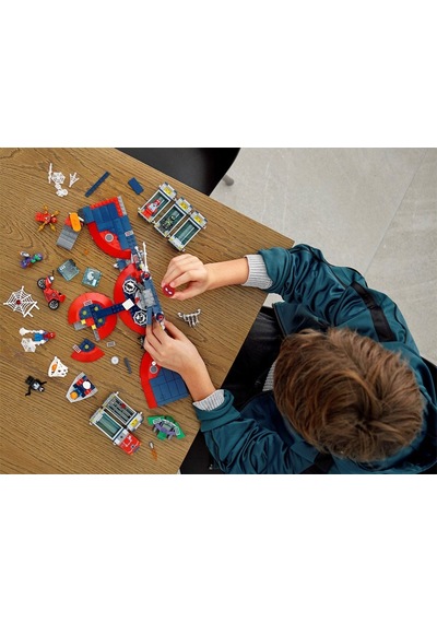 LEGO® Marvel 76175 Örümcek Yuvasına Saldırı 466 Parça