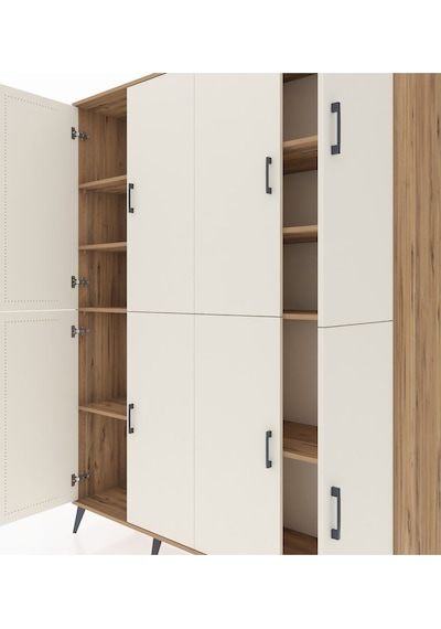 Hyperion Gardrop 8 Raflı 8 Kapaklı 176x44x221 Çam-aytaşı/çam Aytaşı/çam Hyperion Gardrop 8 Raflı 8 Kapaklı 176x44x221 Çam-aytaşı/çam Aytaşı/çam