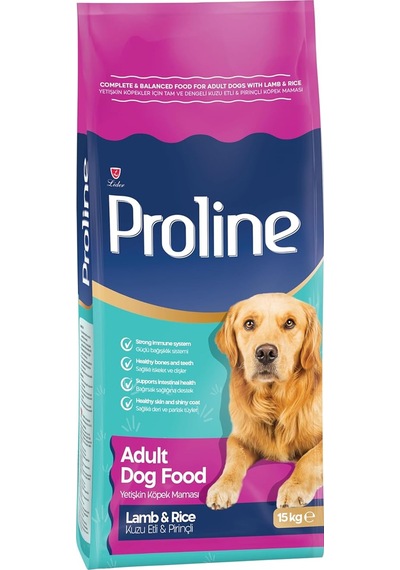 Proline Kuzu Etli Pirinçli Yetişkin Köpek Maması 15 Kg