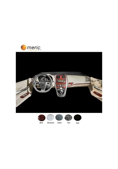 Meriç® Fiat Linea Ön Torpido Kaplama 10 Parça 2007-2012 (530156253)
