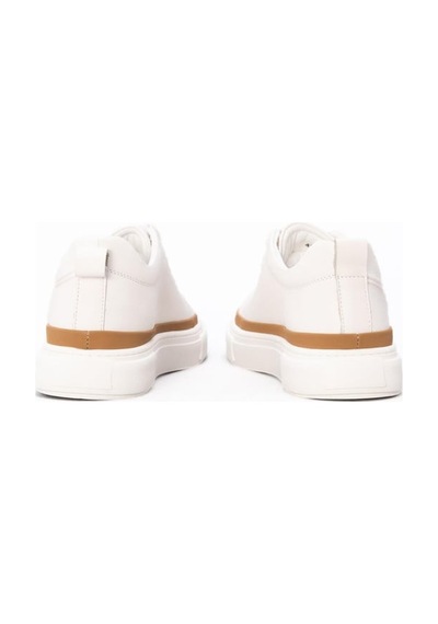 Guja 24k592 Erkek Deri Sneaker Ayakkabı Beyaz