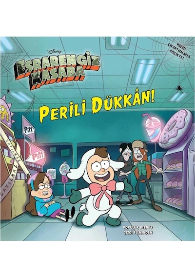 Beta Kids Disney Esrarengiz Kasaba Çıkartmalı Hikaye Seti (2 Kita 9780000999993