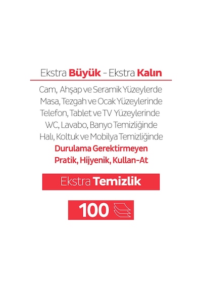 Easy Clean Yüzey Temizlik Havlusu Mendili Doğa & Çiçek Serisi 6x100 Karma Paket Tekli
