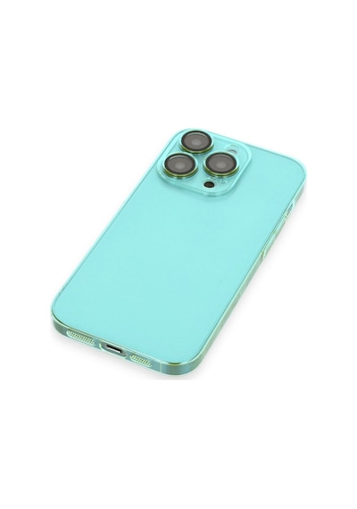 Apple iPhone Uyumlu 14 Pro Max Kılıf Armada Lensli Kapak - Yeşil Bz8683140480141