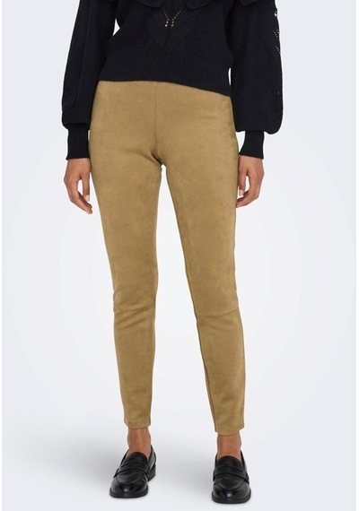 Only Onljo Faux Suede Leggıng Cc Otw Kahve 001