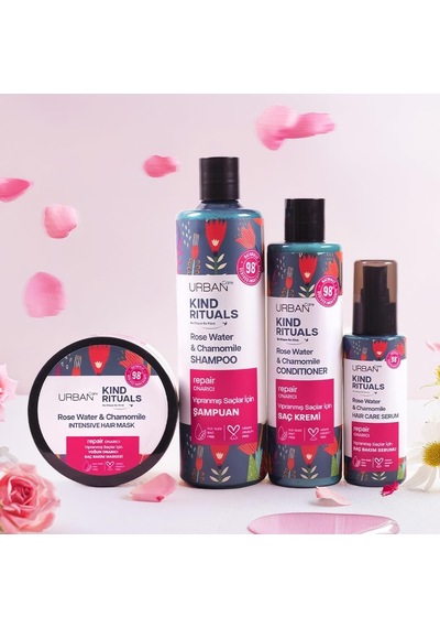 Lexroo Kind Rituals Rose Water Chamomile Saç Bakım Maskesi 230 Ml