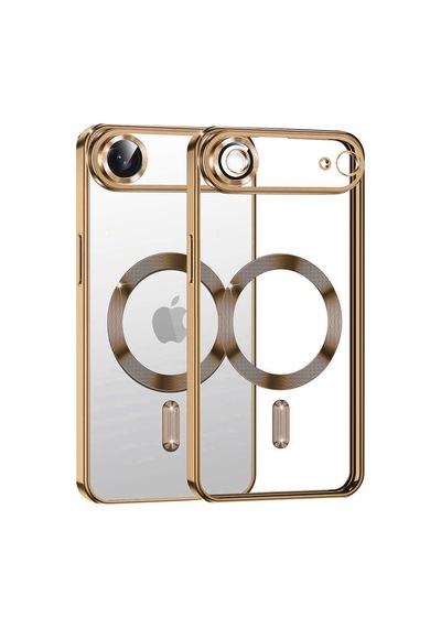 Apple Uyumlu iPhone 17 Air Uyumlu Kross Magneticsafe Kapak - Çöl Titanyum