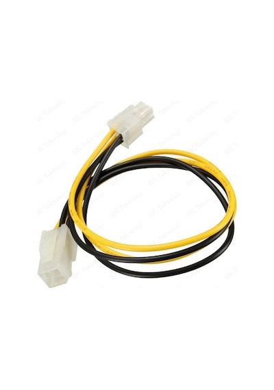 Atx Güç Kaynağı 12V 4-Pin P4 Cpu Power Erkek-Dişi Uzatma Kablosu
