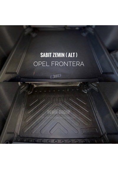Opel Frontera Bagaj Havuzu, 4k Kokusuz , Sabit Zemin Alt 2025