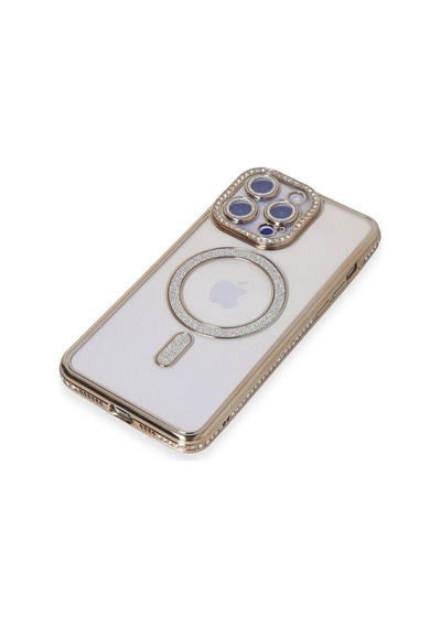Apple İphone 15 Pro Max Kılıf Joke Simli Magneticsafe Kılıf