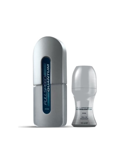 Avon Full Speed Quantum Erkek Parfüm EDT 75 ML + Roll On Deodorant 50 ML
