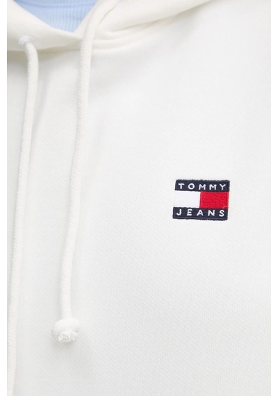 Tommy Jeans Bayan Sweat Dw0dw19414 Ybl Beyaz Beyaz