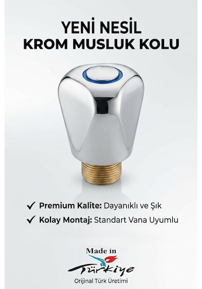 Musluk Başlığı Kapak Takımı Şık Ve Pratik Yenileme Aparatı 1