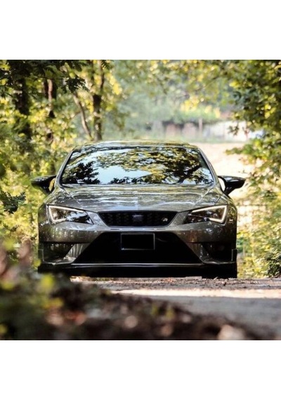 Sts Oto Aksesuar Seat Leon Mk3 Mk3.5 Batman Yarasa Ayna Kapağı Piano Black Abs Plastik (01)
