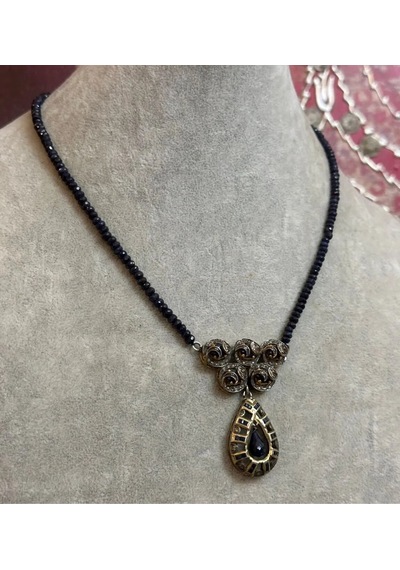 Safir Elmas Kolye 111