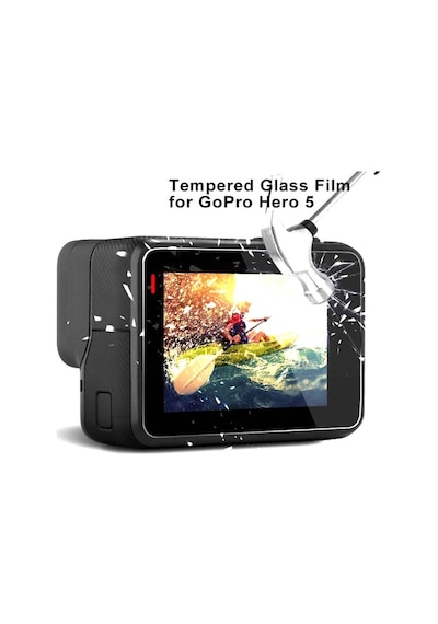 Gopro Hero 5 İçin Kırılmaz Lcd Ekran Koruma Camı Şeffaf