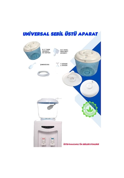 Profilo Uyumlu Sebil Üstü Aparatı (Tanklı- 10 Metre Hortumlu)