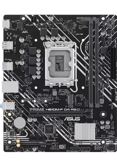 Asus Prıme H610M-F D4 3200 MHz DDDR4 Soket 1700 mATX Anakart