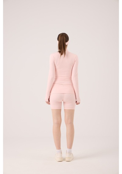 Holly Lolly Beli Kıvrımlı Mini Kacie Şort Pembe