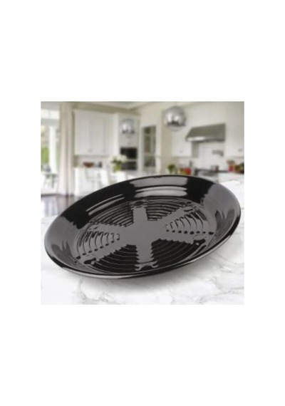 Emaye Közleme Tavası 24 Cm Kestanematik Ocak Üstü Patlıcan Biber Közleme Tenceresi - 861507449 Diğer