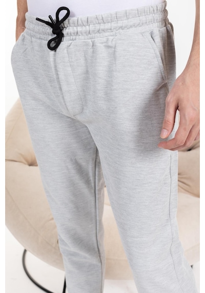 Mutlu City Double Face Kumaş Basic Düz Model Rahat Kalıp Pantolon Kesim Trend Erkek Eşofman Altı-2880-gri Melanj Açık Gri Mutlu City Double Face Kumaş Basic Düz Model Rahat Kalıp Pantolon Kesim Trend Erkek Eşofman Altı-2880-gri Melanj Açık Gri