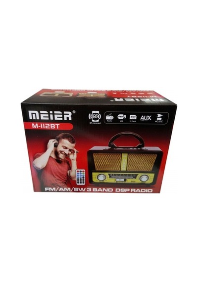 Bluetooth'Lu Usb Girişli Sd Kart Uyumlu Mp3 Nostalji Radyo