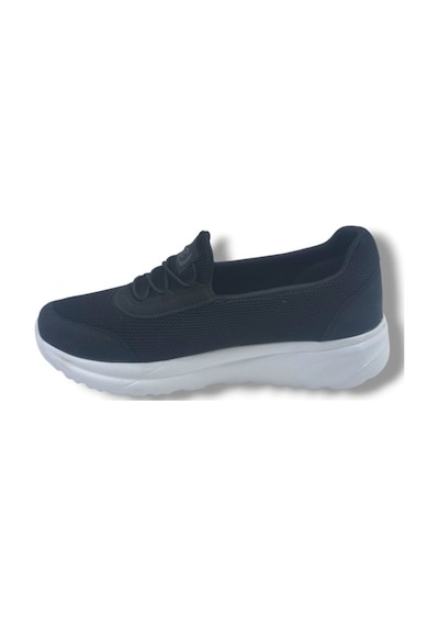 Black Sea 626-26 Anorak Anatomik Taban Kadın Sneaker Siyah Beyaz