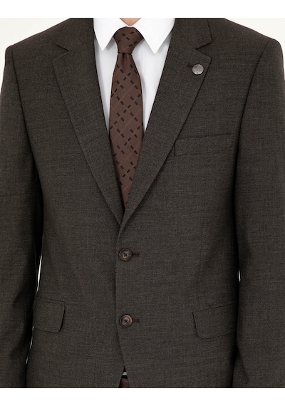 Pierre Cardin Erkek Kahverengi Takım Elbise 50292221-vr029 Kahverengi