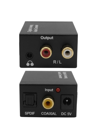 Fully G-538nd Optik/koaksiyel Dijital Ses - Analog Rca Çevirici