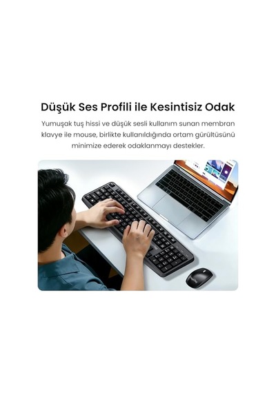 Ghz Kablosuz Klavye Ve Mouse Seti Kl-10 Diğer
