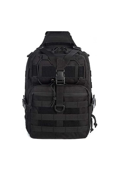 Taktikal Tk1002 Bodybag 20 Lt Çapraz Askılı Çanta Siyah