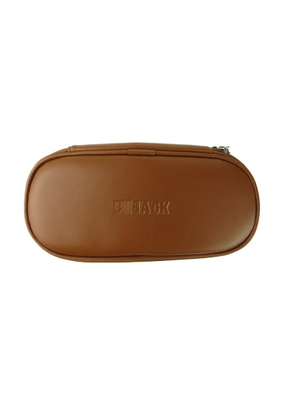 Bback Oval Deri Kalemlik / Kalem Kutusu Taba