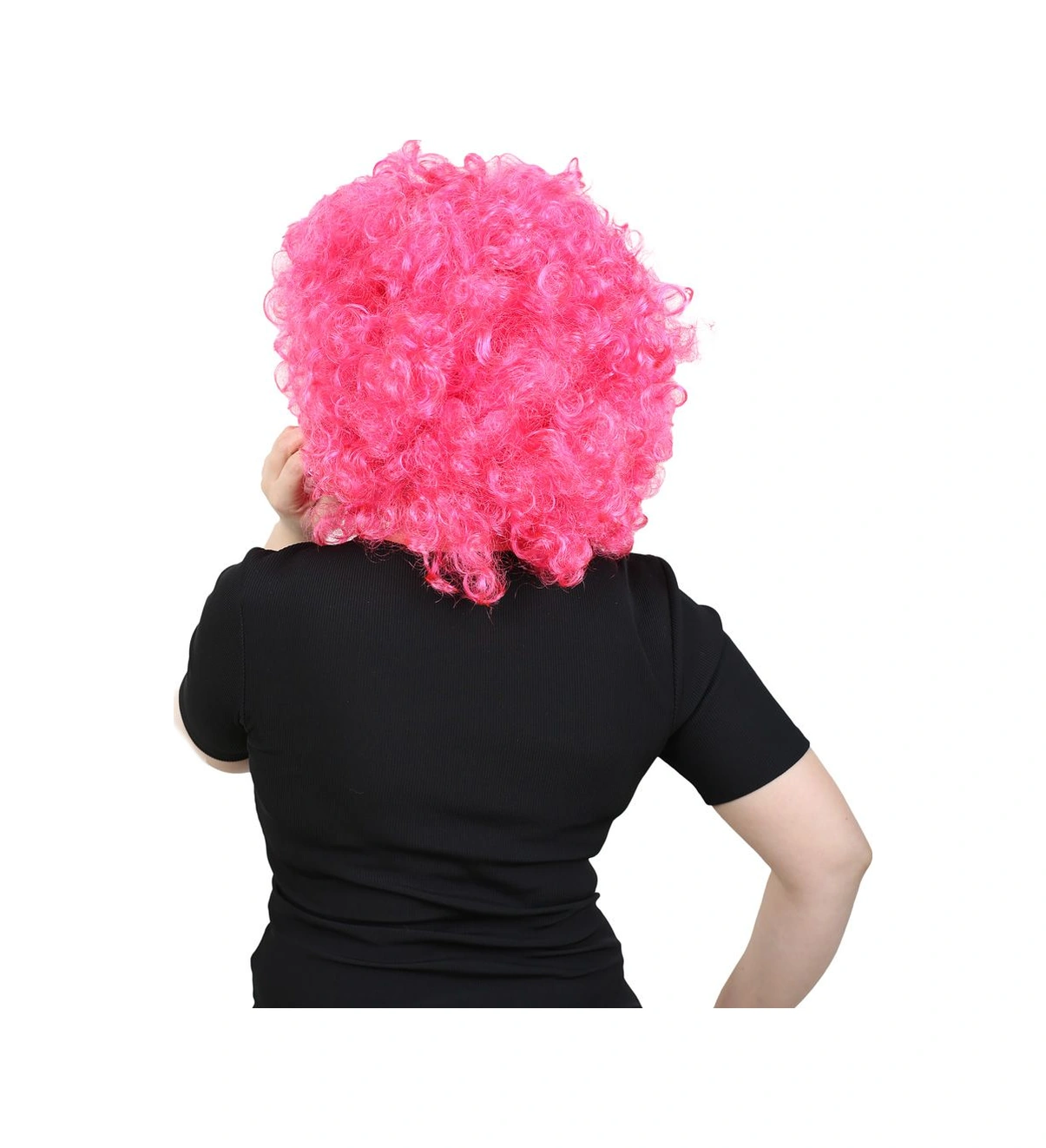 Animasyon Parti Ve Palyaço Peruğu / Neon Pembe - Uxfo-462277 Çok Renkli