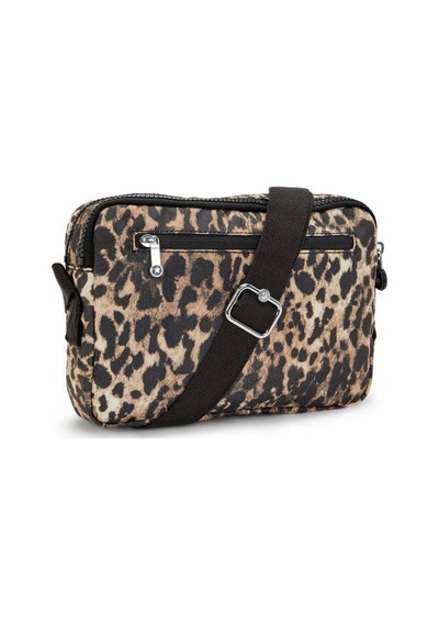 Kipling Abanu M Orta Boy Omuz Çantası Leopar