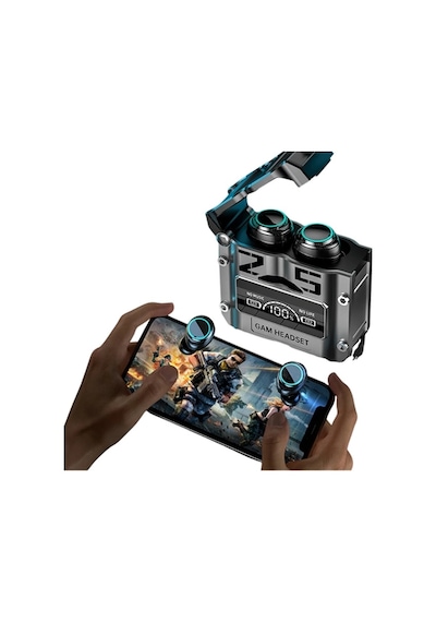Ergonomik Tasarımlı Bluetooth Kulaklık Suya Dayanıklı Dokunmatik Kontrollü Belirtilmemiş