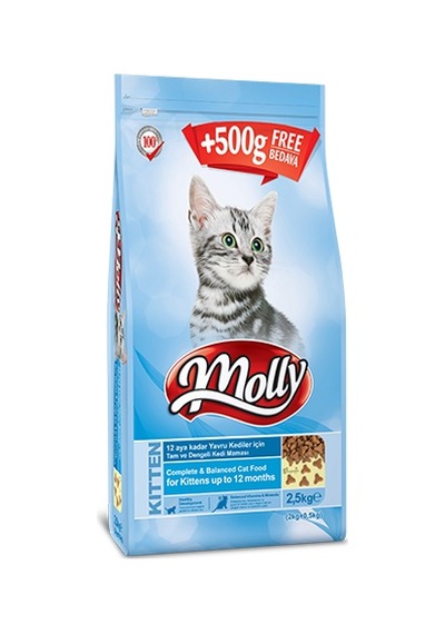 Molly Kitten Tavuklu Yavru Kedi Maması 2500 G