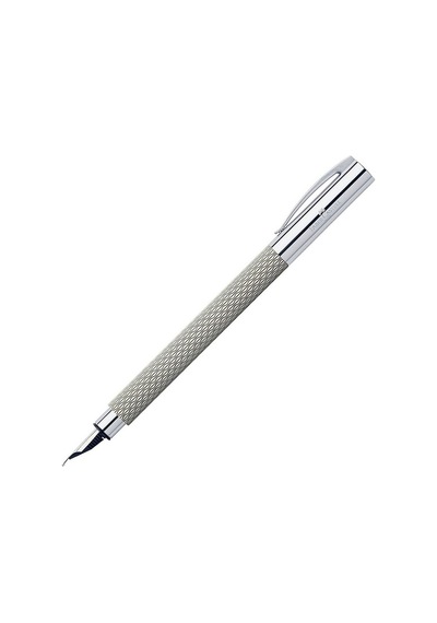 Faber Castell Ambition Opart Beyaz Dolma Kalem Gri