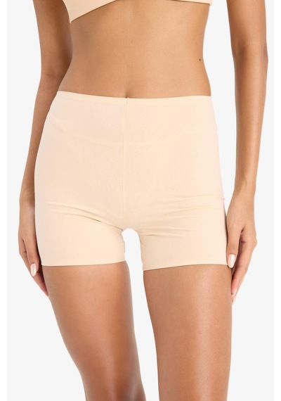 Defacto Fall in Love Yüksek Bel Boxer C3962AX25SP Bej