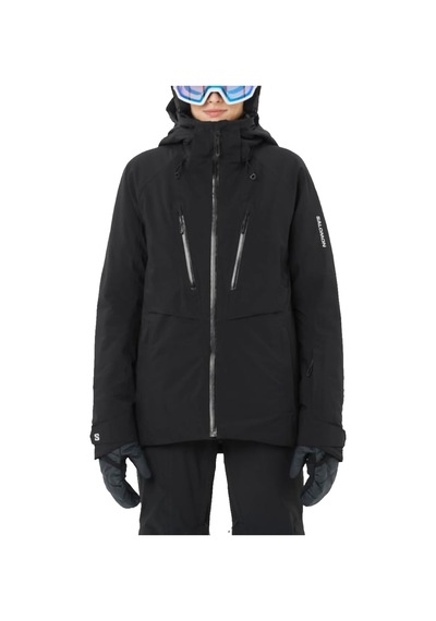 Salomon Salomon Brilliant Kadın Siyah Kayak Ceketi 27180 Siyah