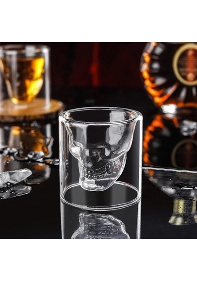 Kişiye Özel Cep Matarası Ve Çift Çidarlı Kuru Kafa Bardak