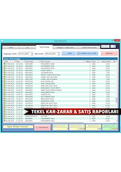 Demirsoft Market Mağaza Barkodlu Satış Sistemi Para Çekmeceli