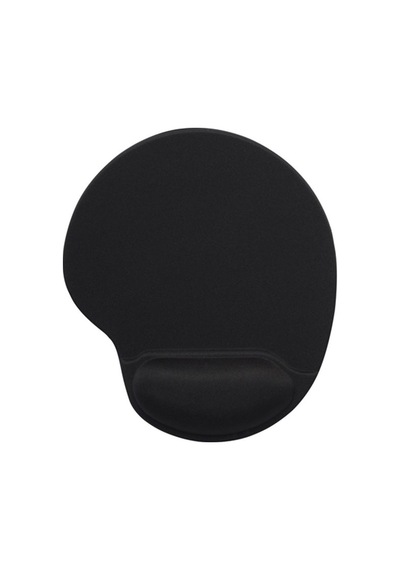 Bilek Destekli Mouse Pad Kaydırmaz Tabanlı Mouse Pad Siyah
