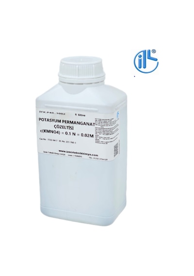 Potasyum Permanganat Çözeltisi  1 L ( 0.1 N )